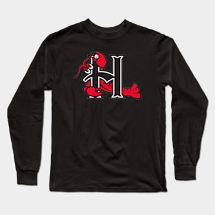 Hickory crawdads "Old" Long Sleeve T-Shirt